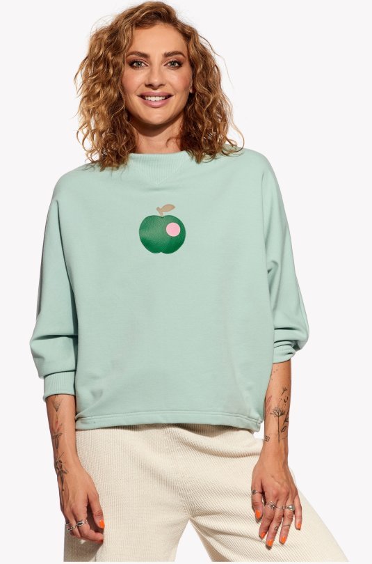 Sweatshirt Apfel