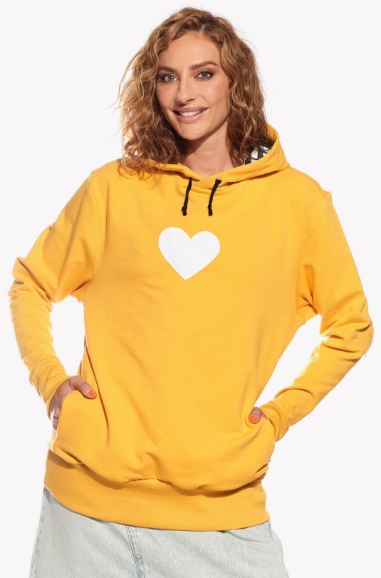 Hoodie with heart