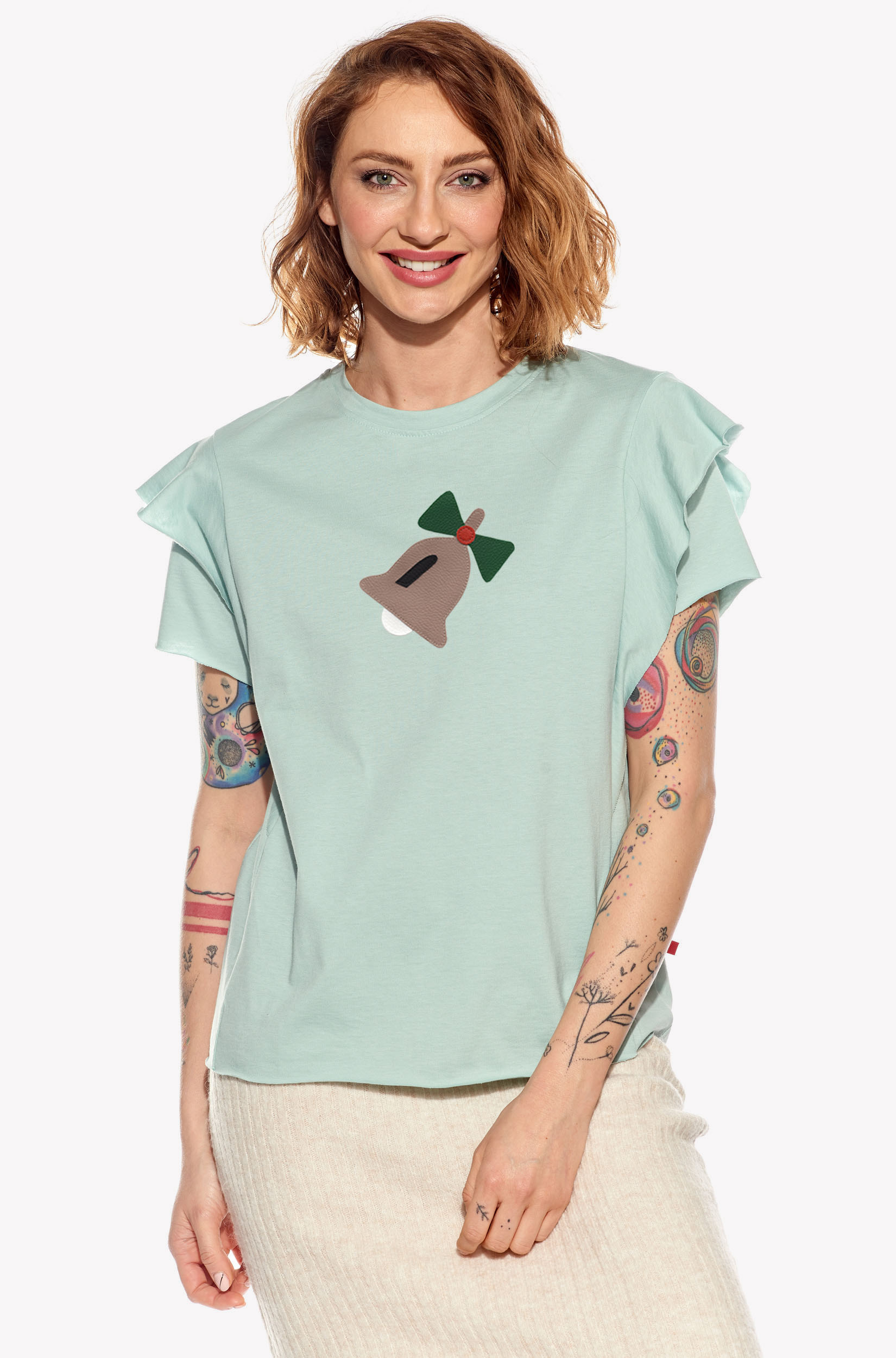 Shirt with a bell