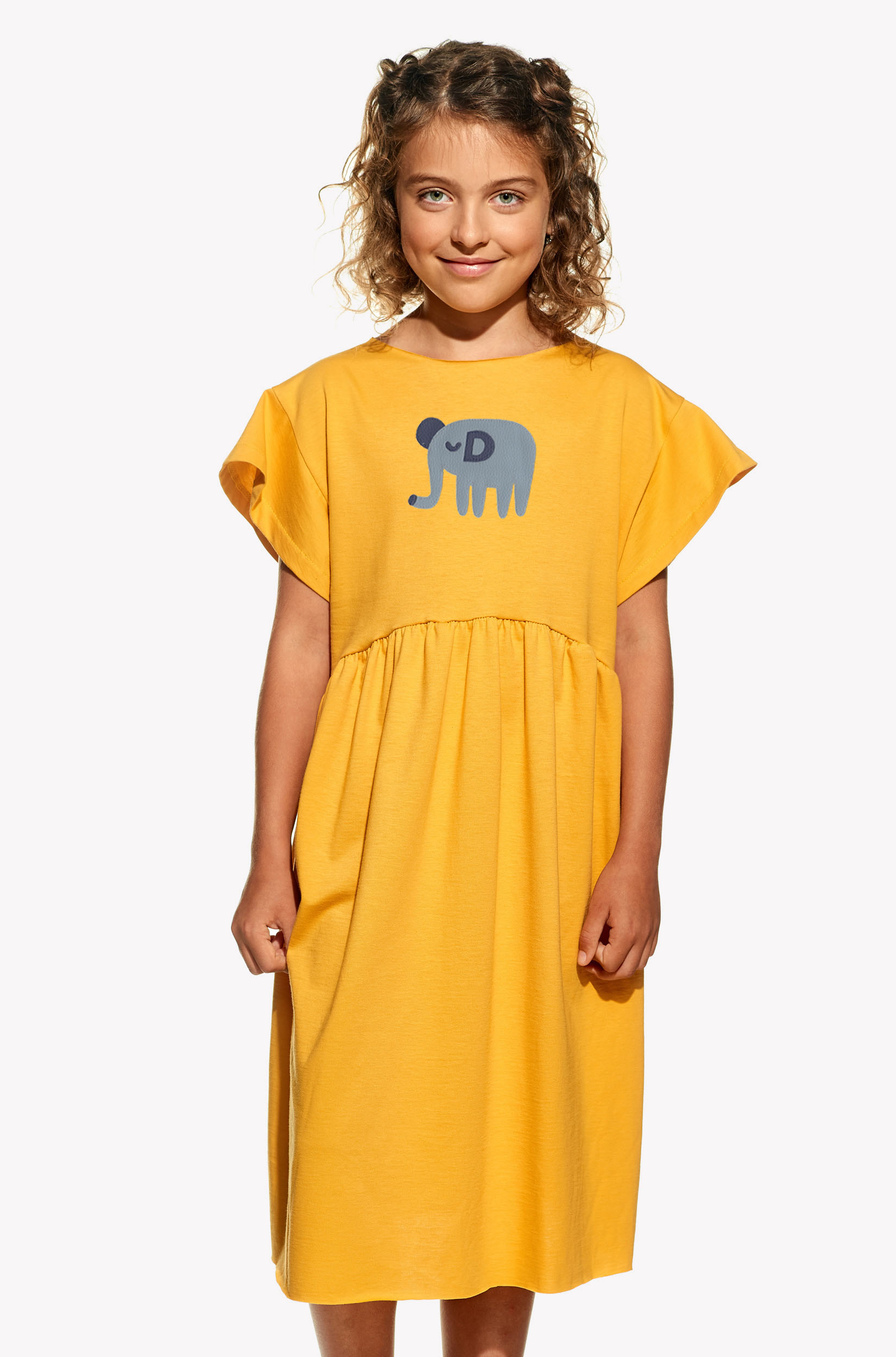 Dresses with an elephant