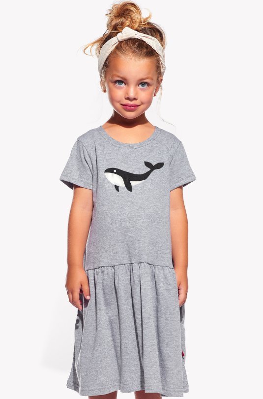 Dresses with whale