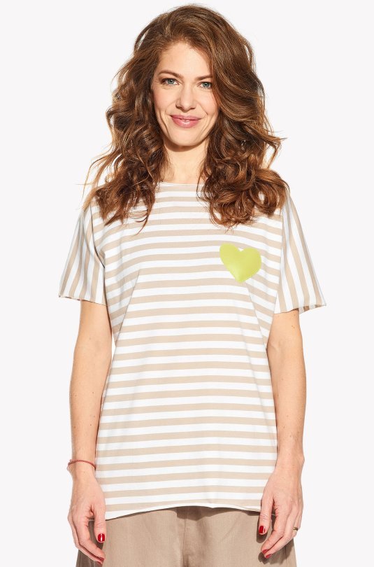 Tričko se srdíčkem