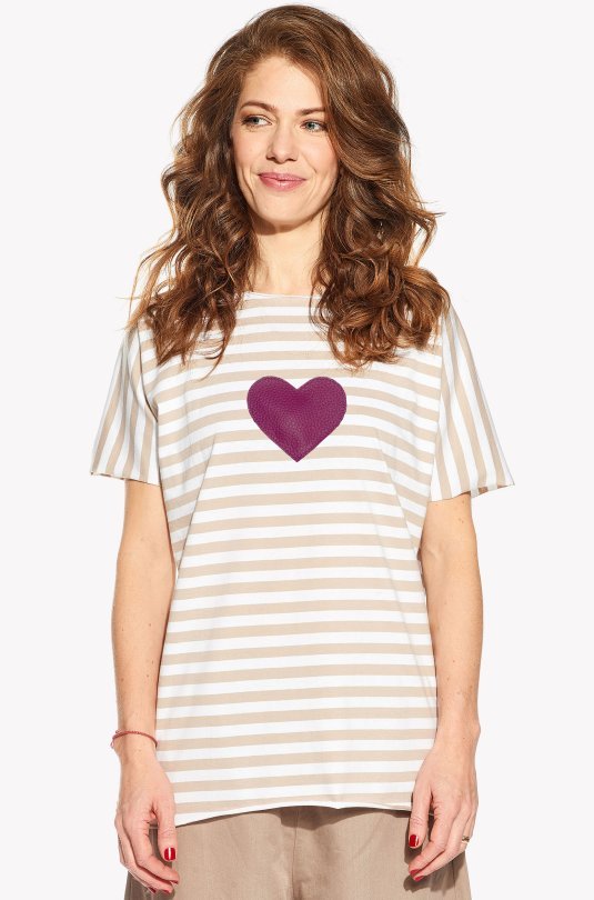 Tričko se srdíčkem