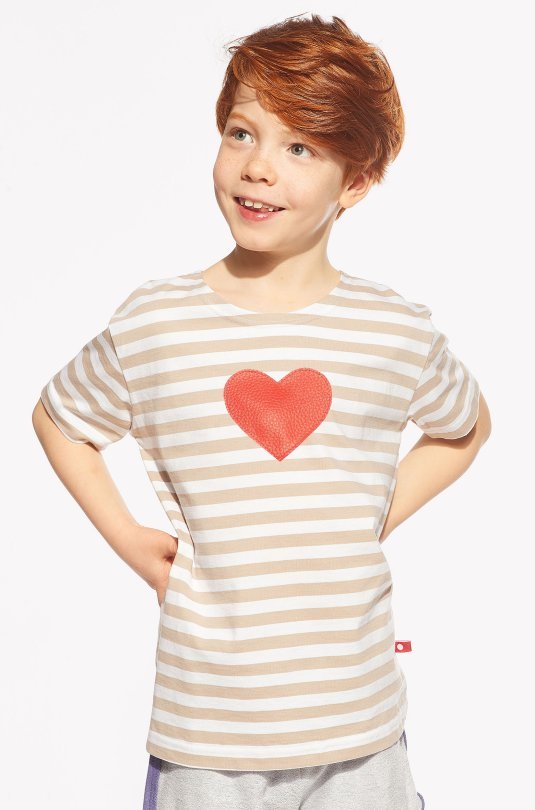 Tričko so srdiečkom