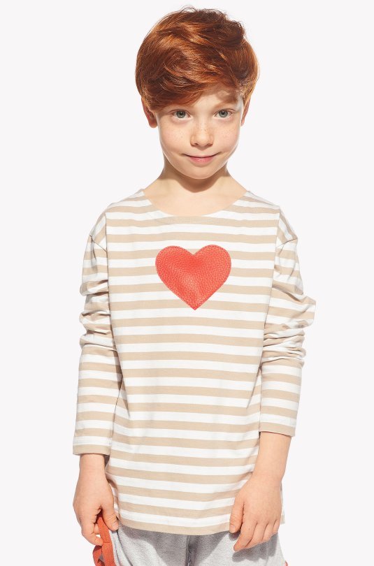Shirt with heart