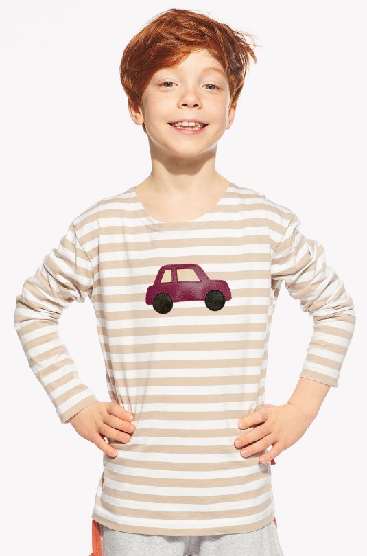 Shirt with car