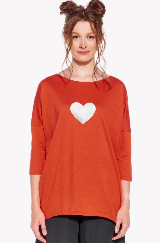 Tričko se srdíčkem