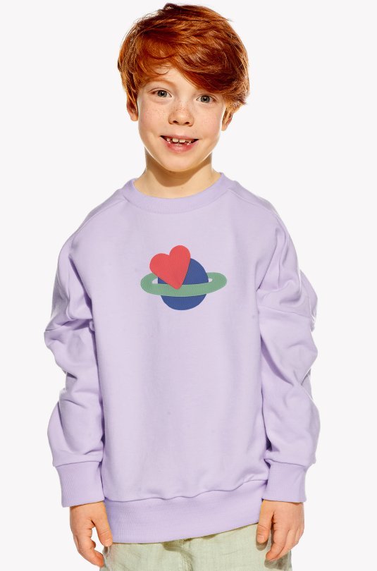 Sweatshirt Planet der Liebe
