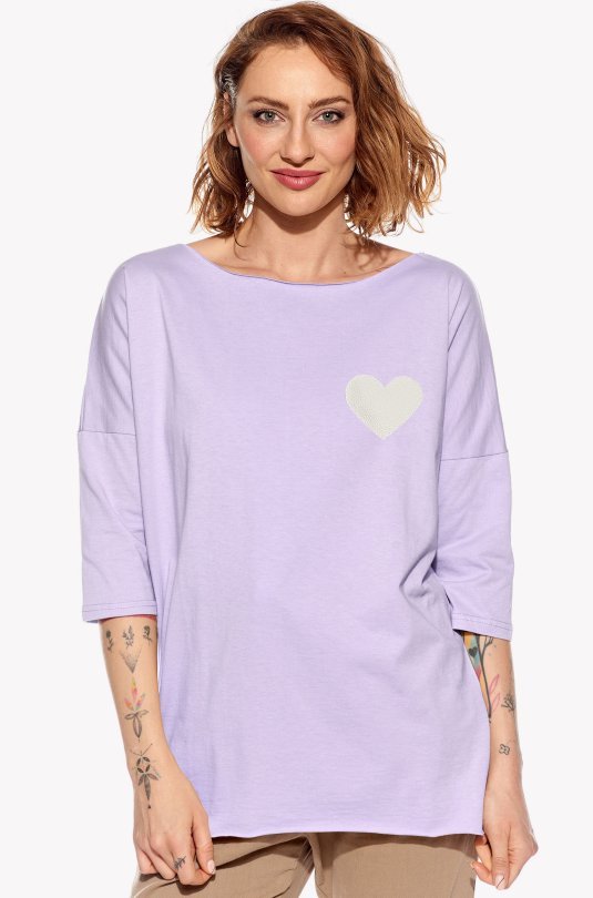 Shirt with heart