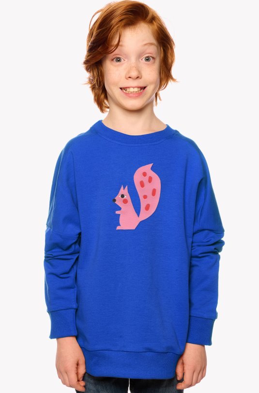 Mikina s veveričkou