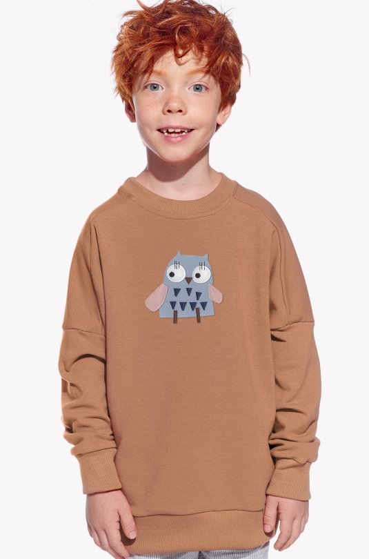 Hoodie with owl