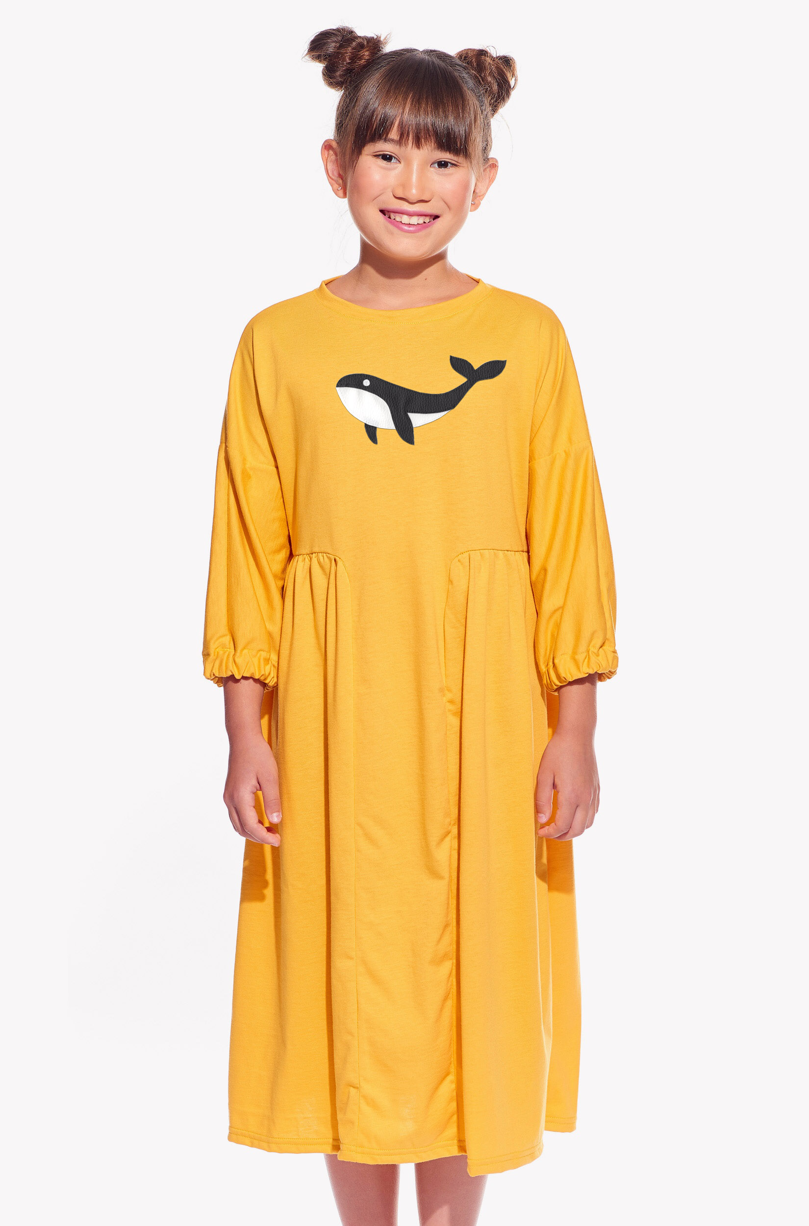 Šaty s veľrybou