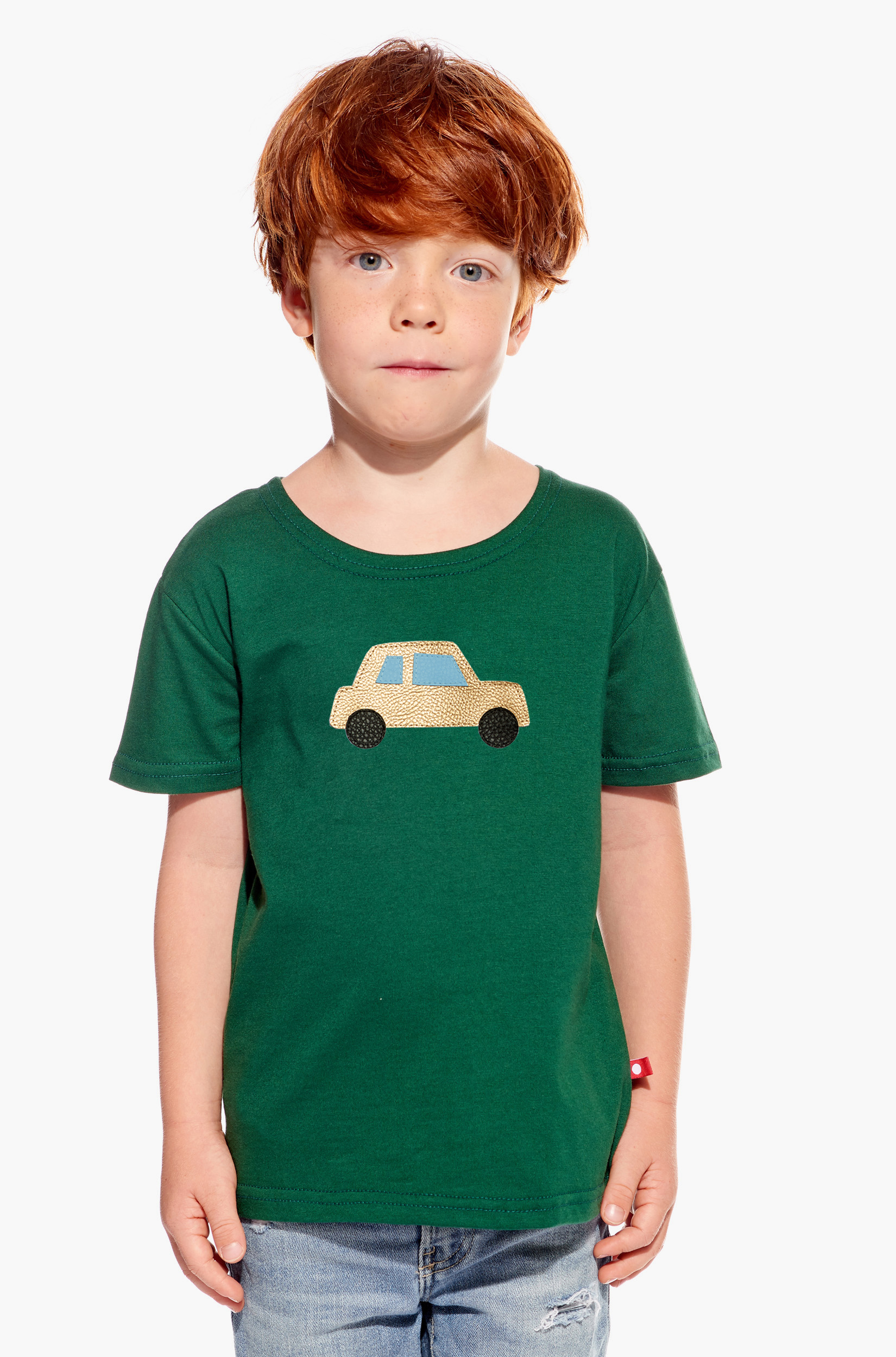 Shirt with car