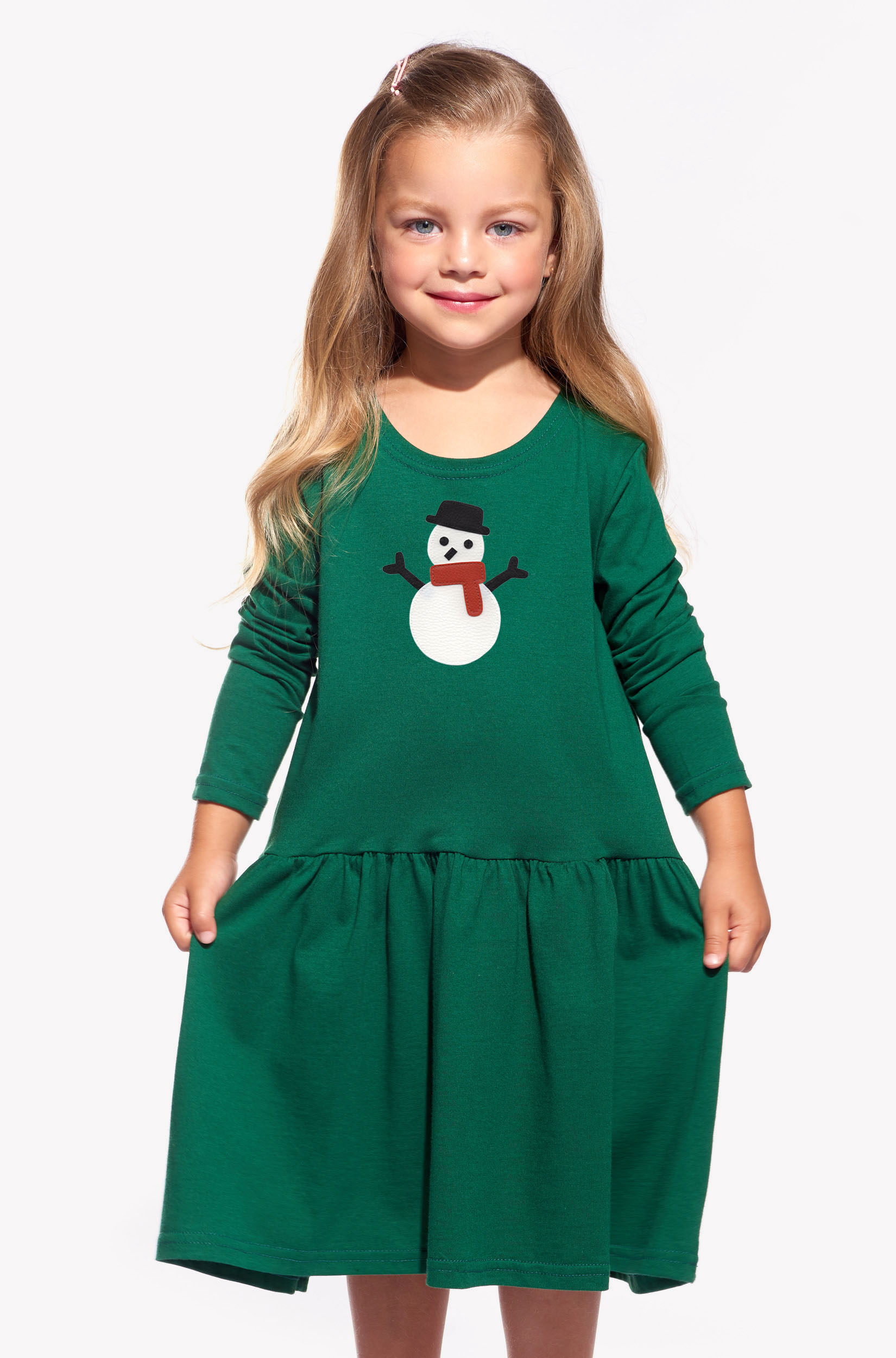 Dresses with a snowman