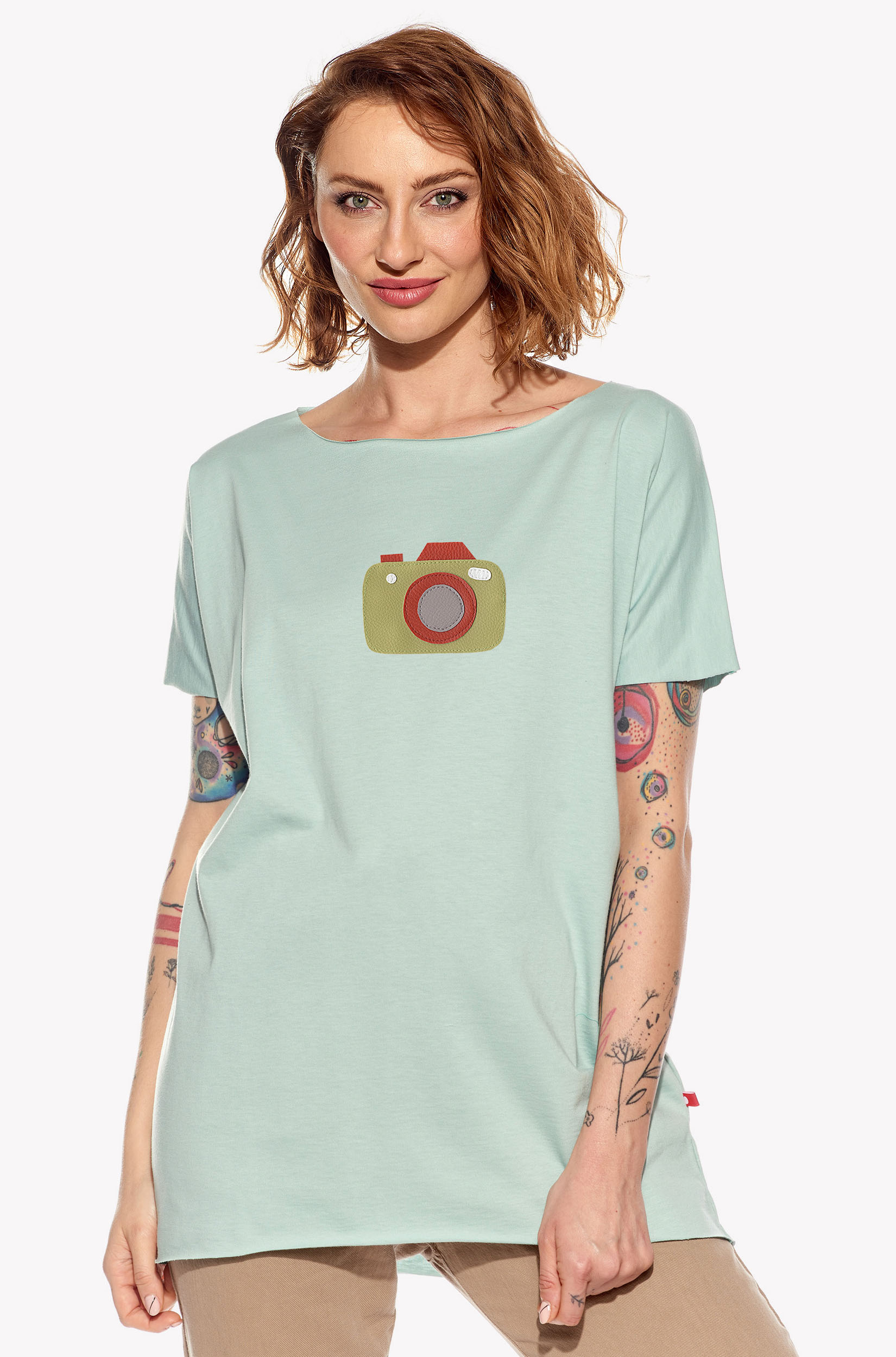 Shirt with camera