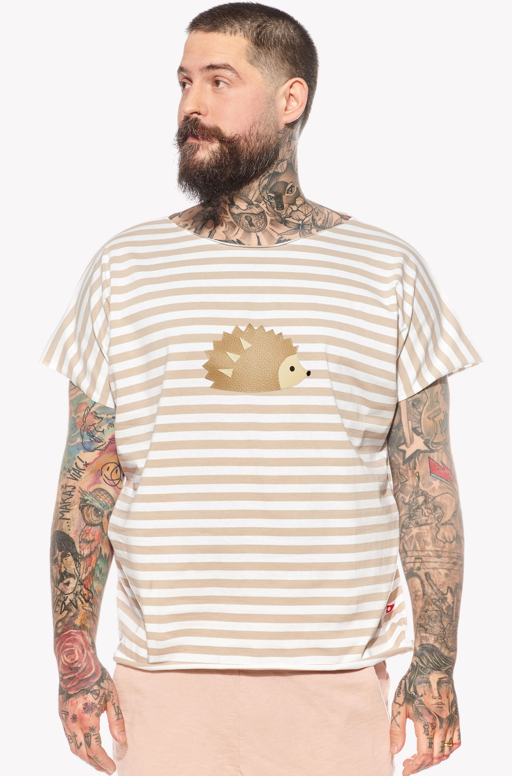 Shirt with hedgehog