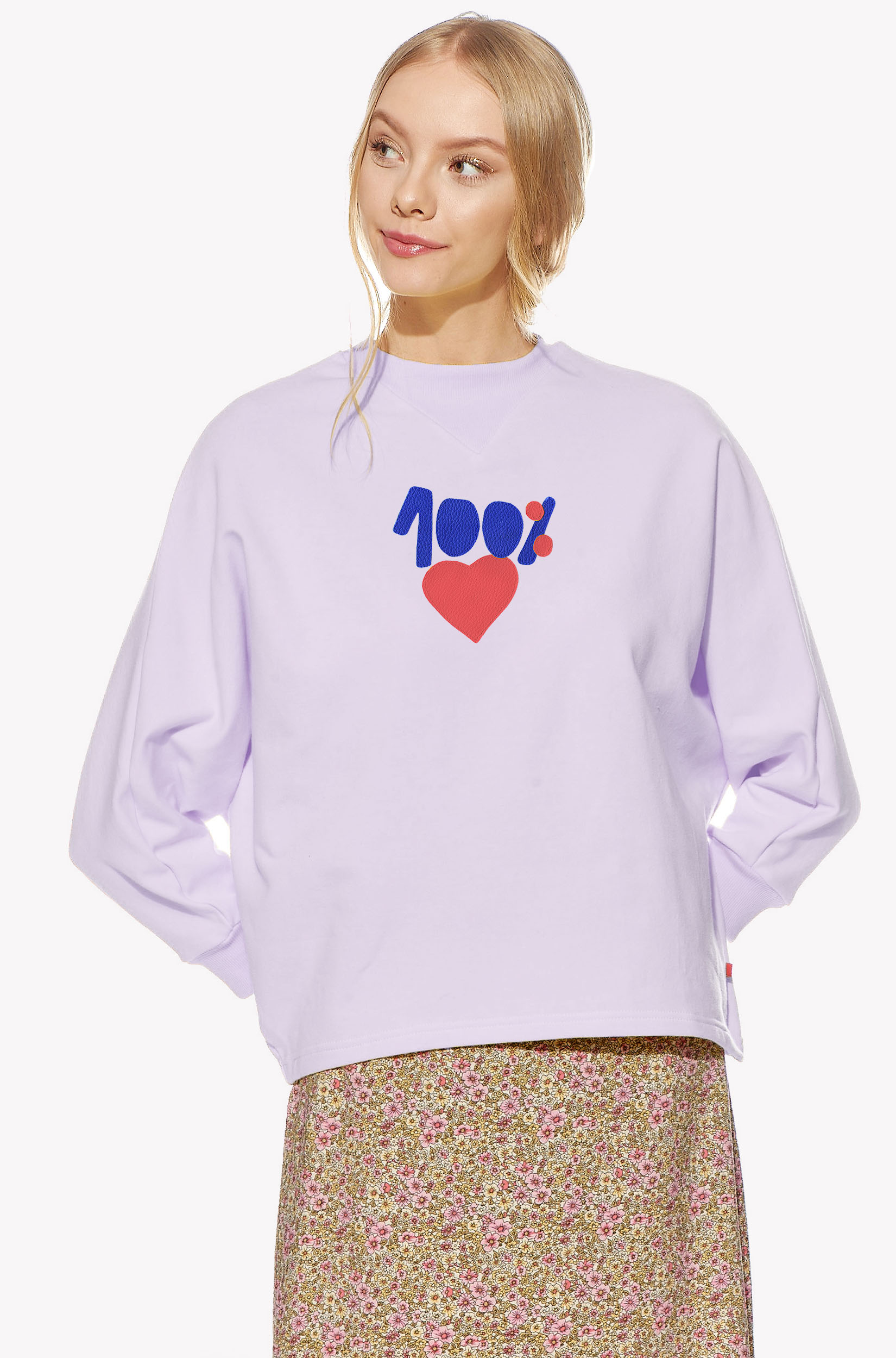 Sweatshirt 100 % Liebe