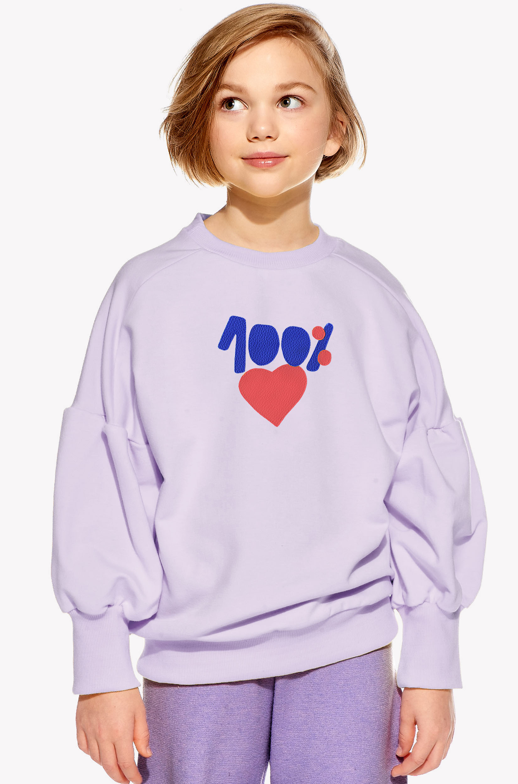 Sweatshirt 100 % Liebe