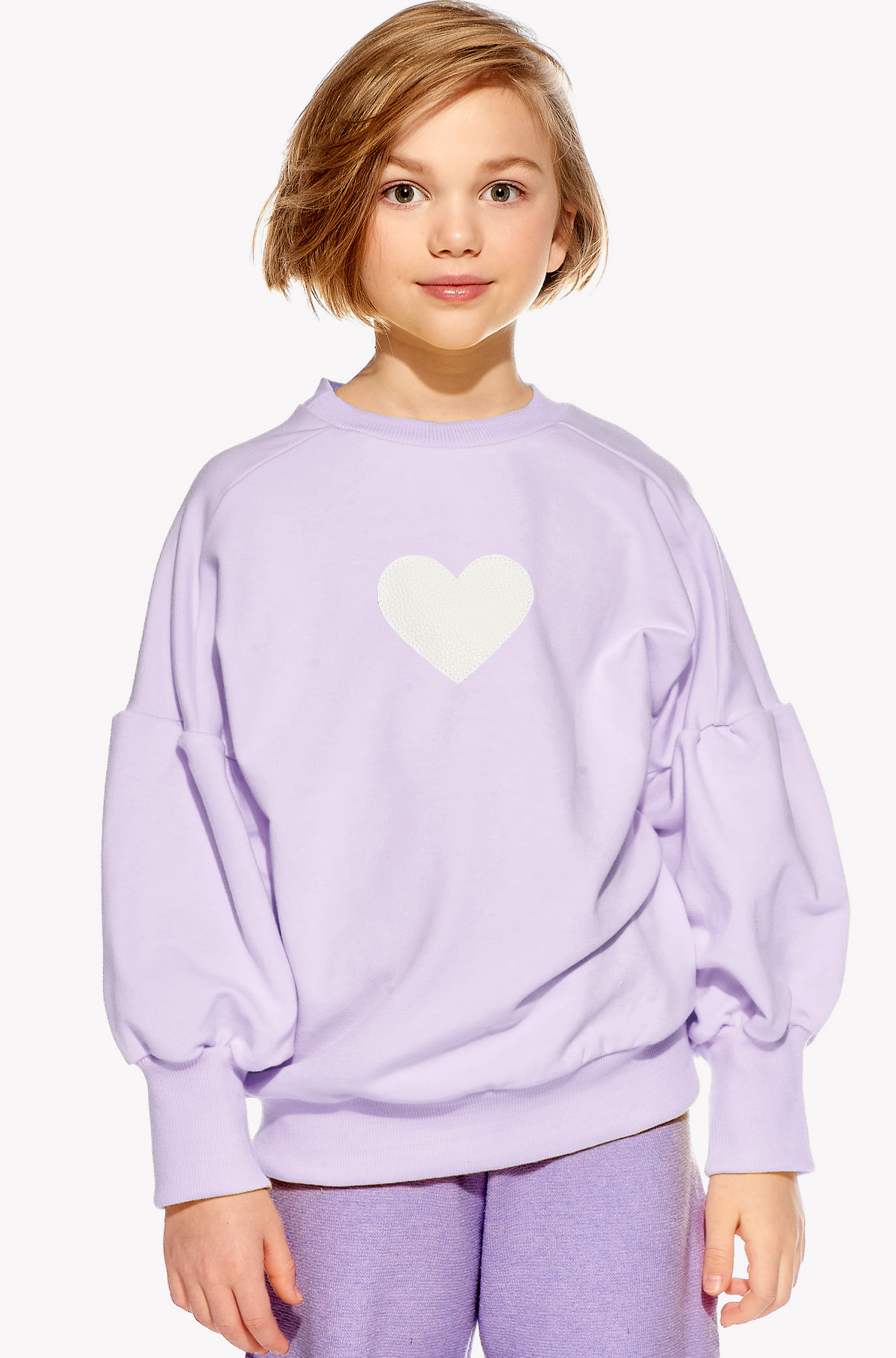 Mikina so srdiečkom