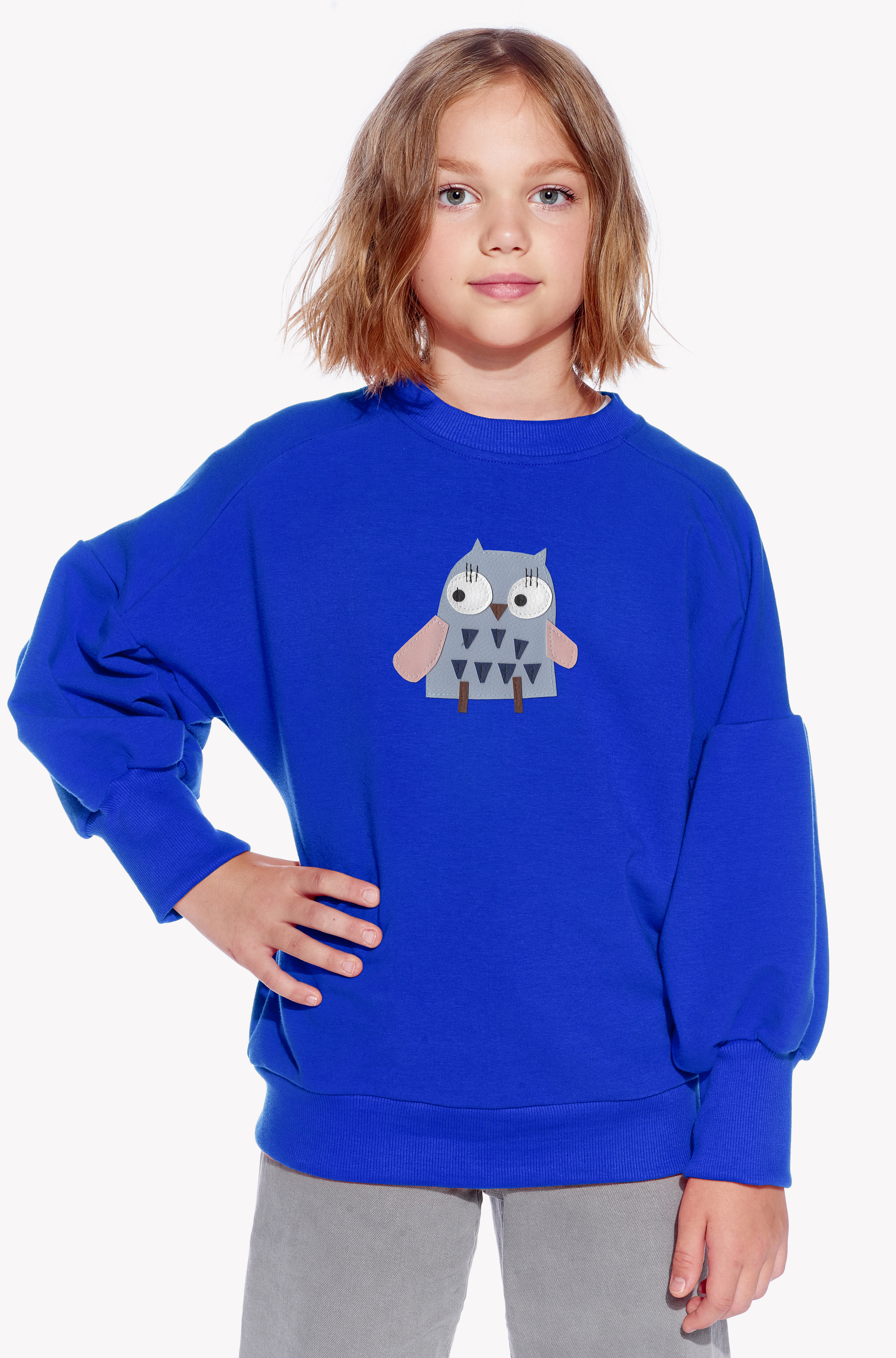 Sweatshirt mit einer Eule