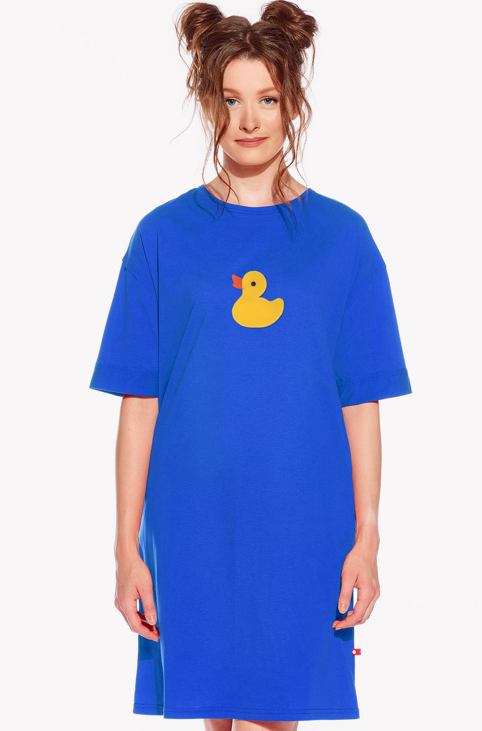 Dresses with duck