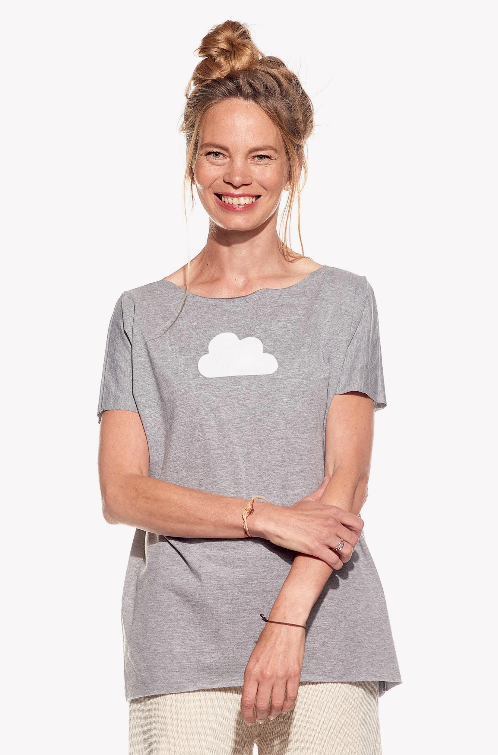 Shirt with cloud