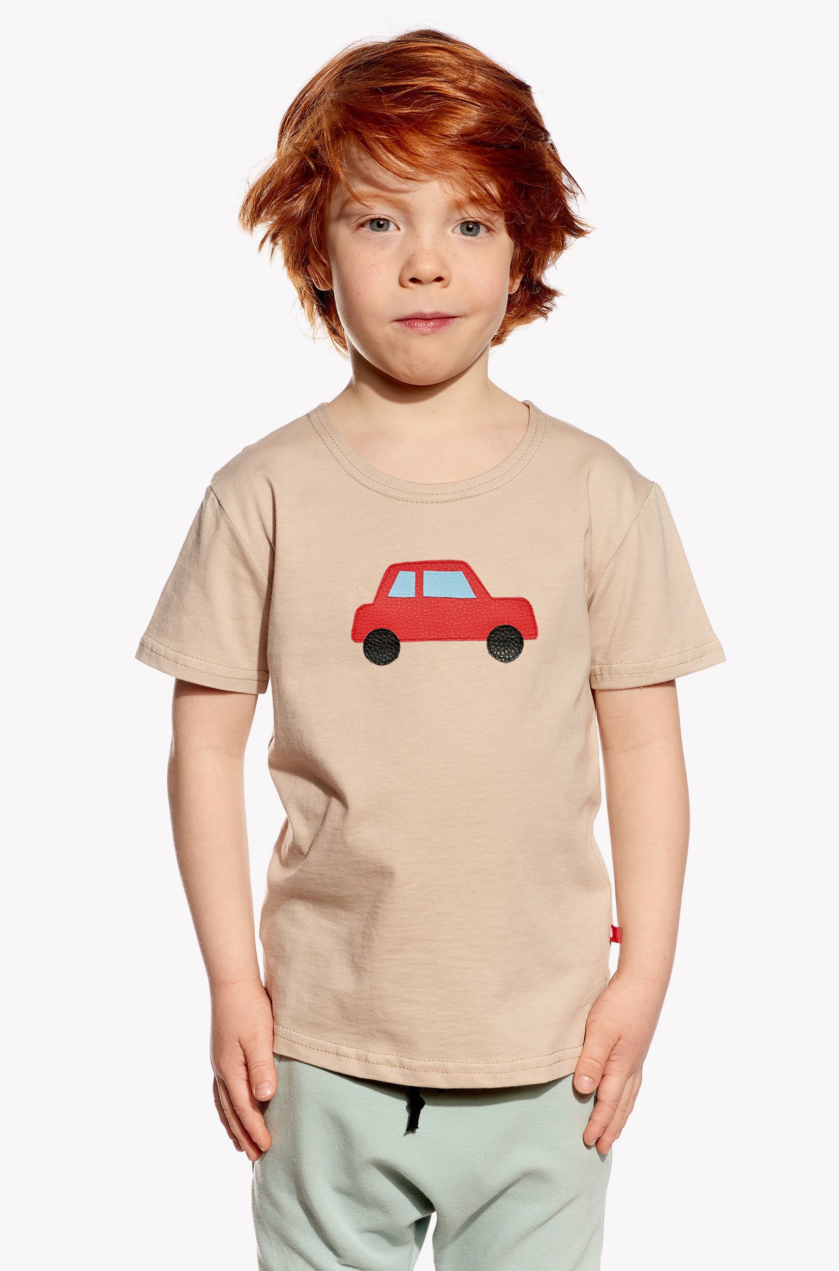 Shirt with car