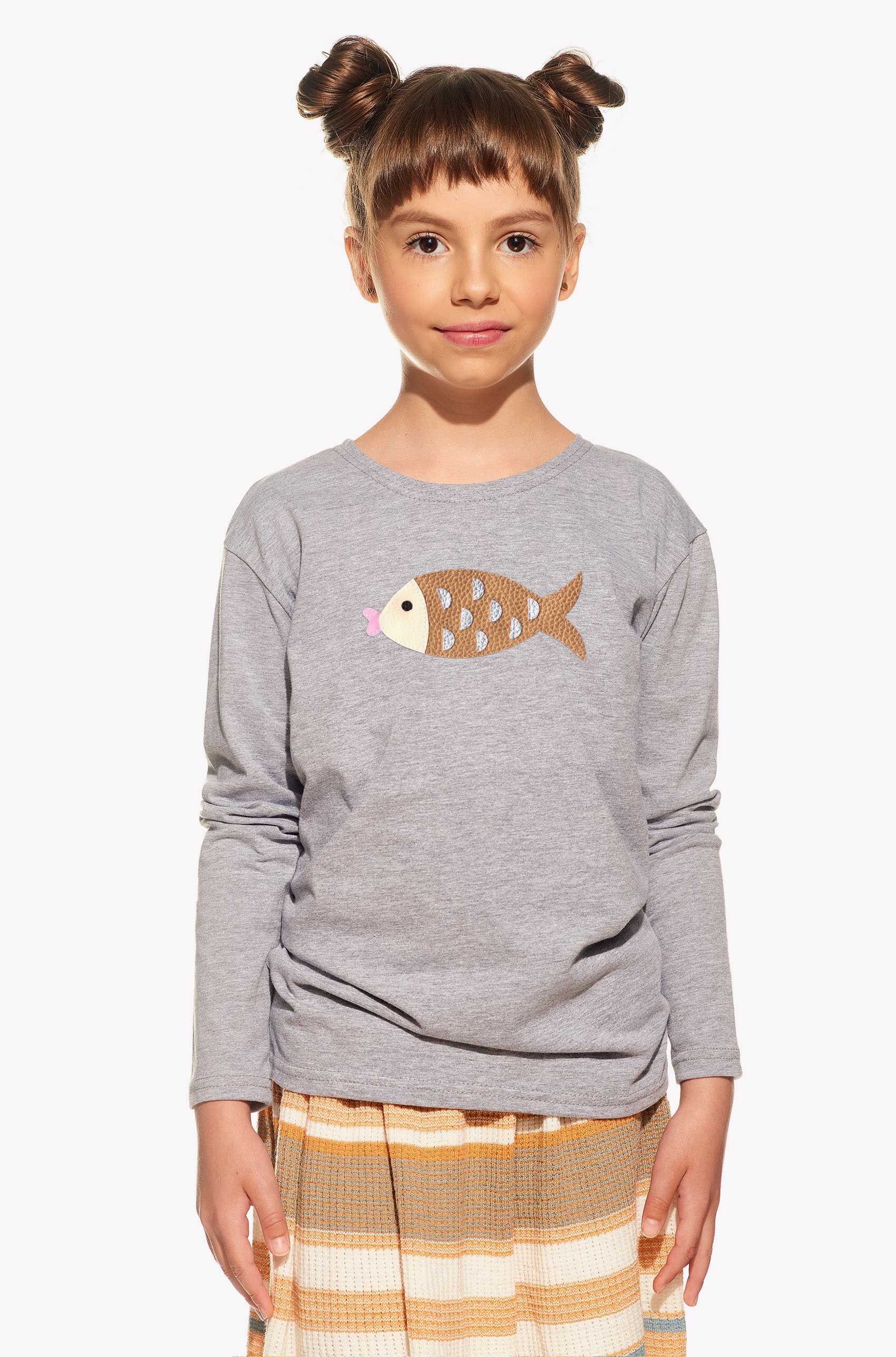 Shirt with fish