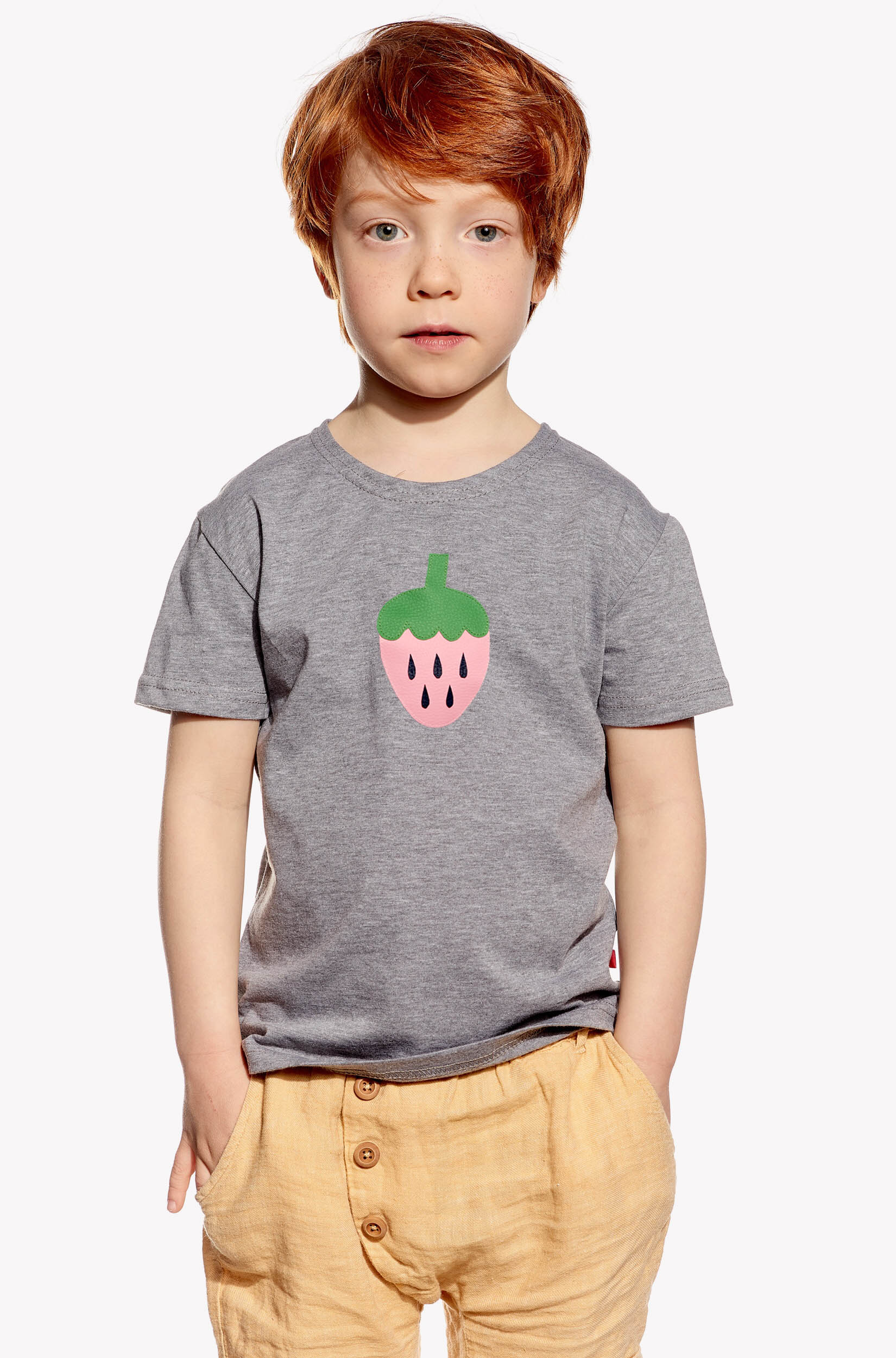 Shirt with strawberry