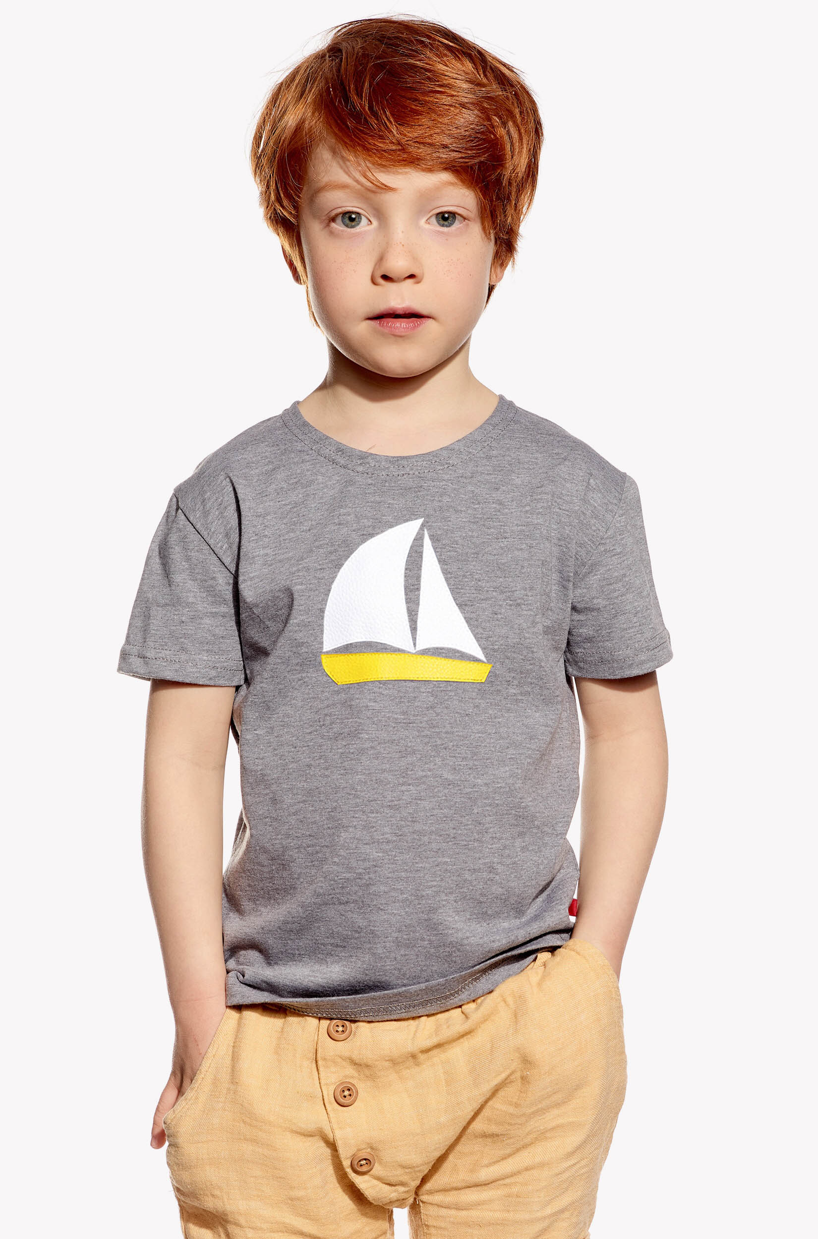 Shirt with sailboat