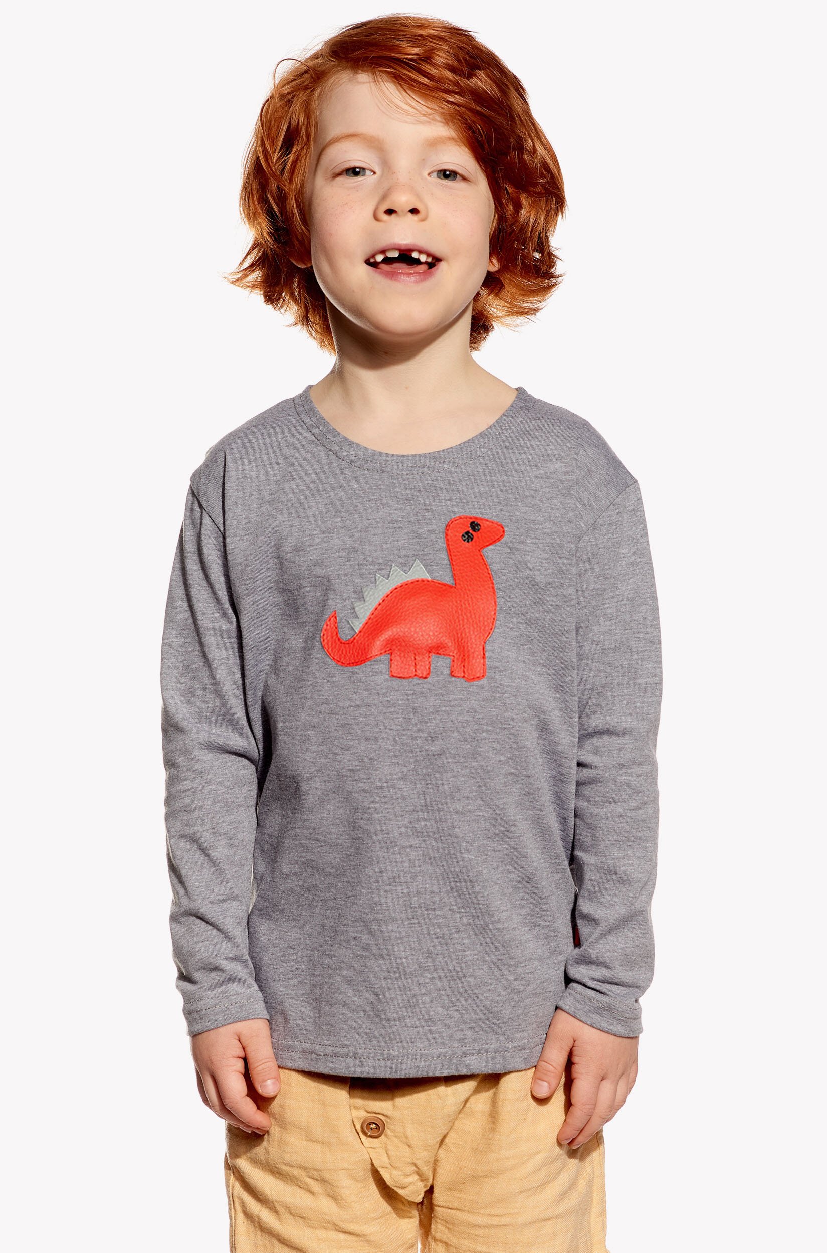 Shirt with dino