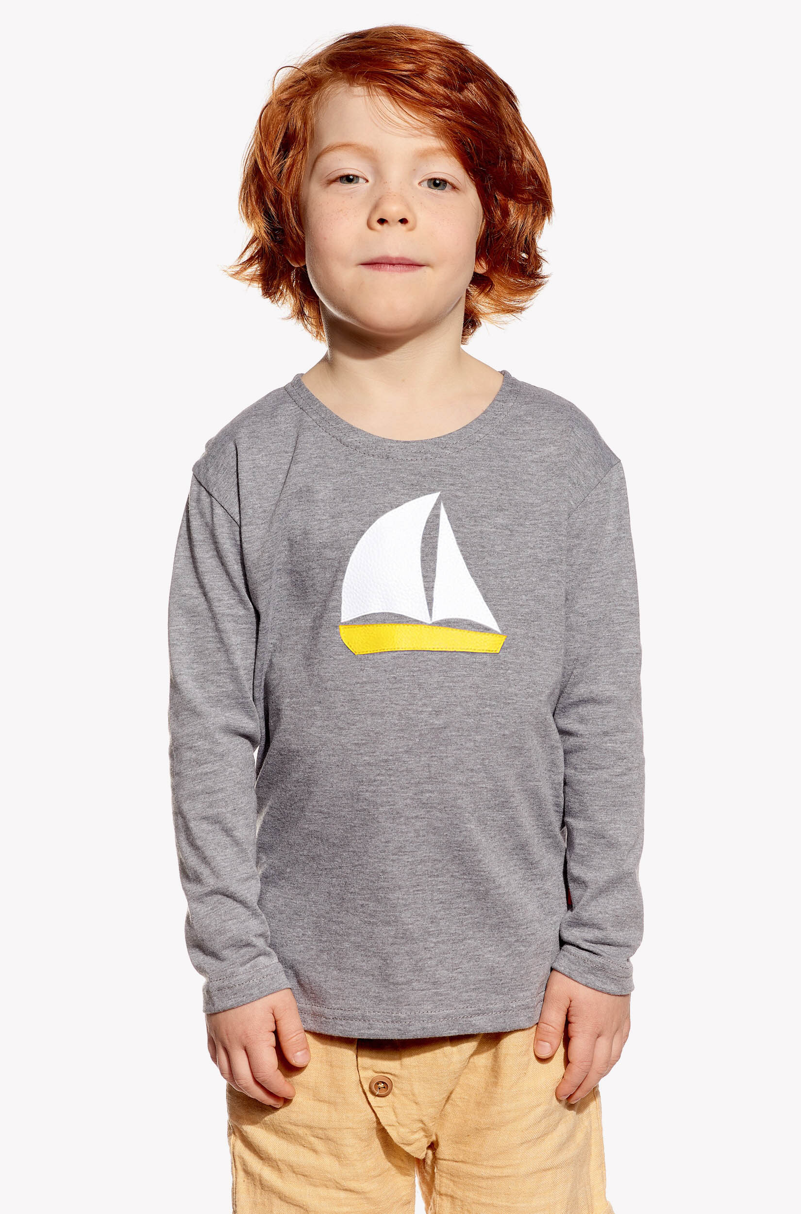 Shirt with sailboat