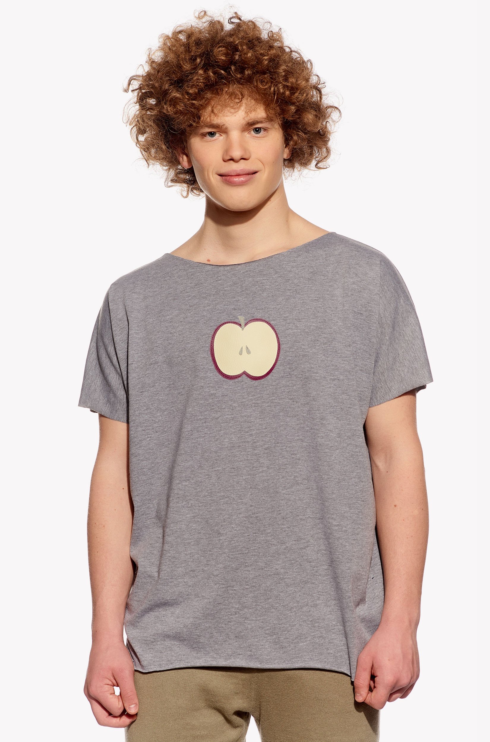 Shirt with apple