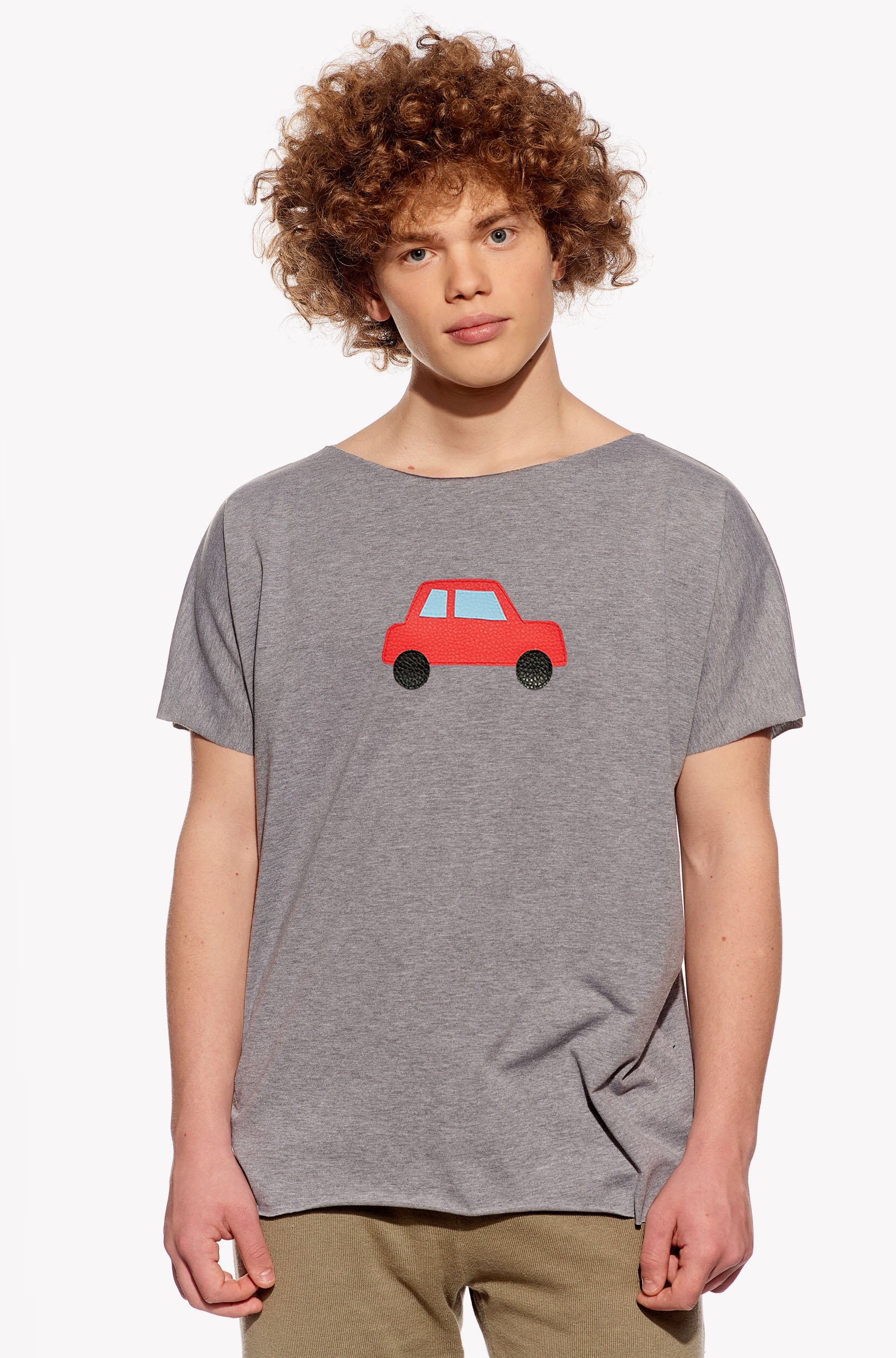 Shirt with car