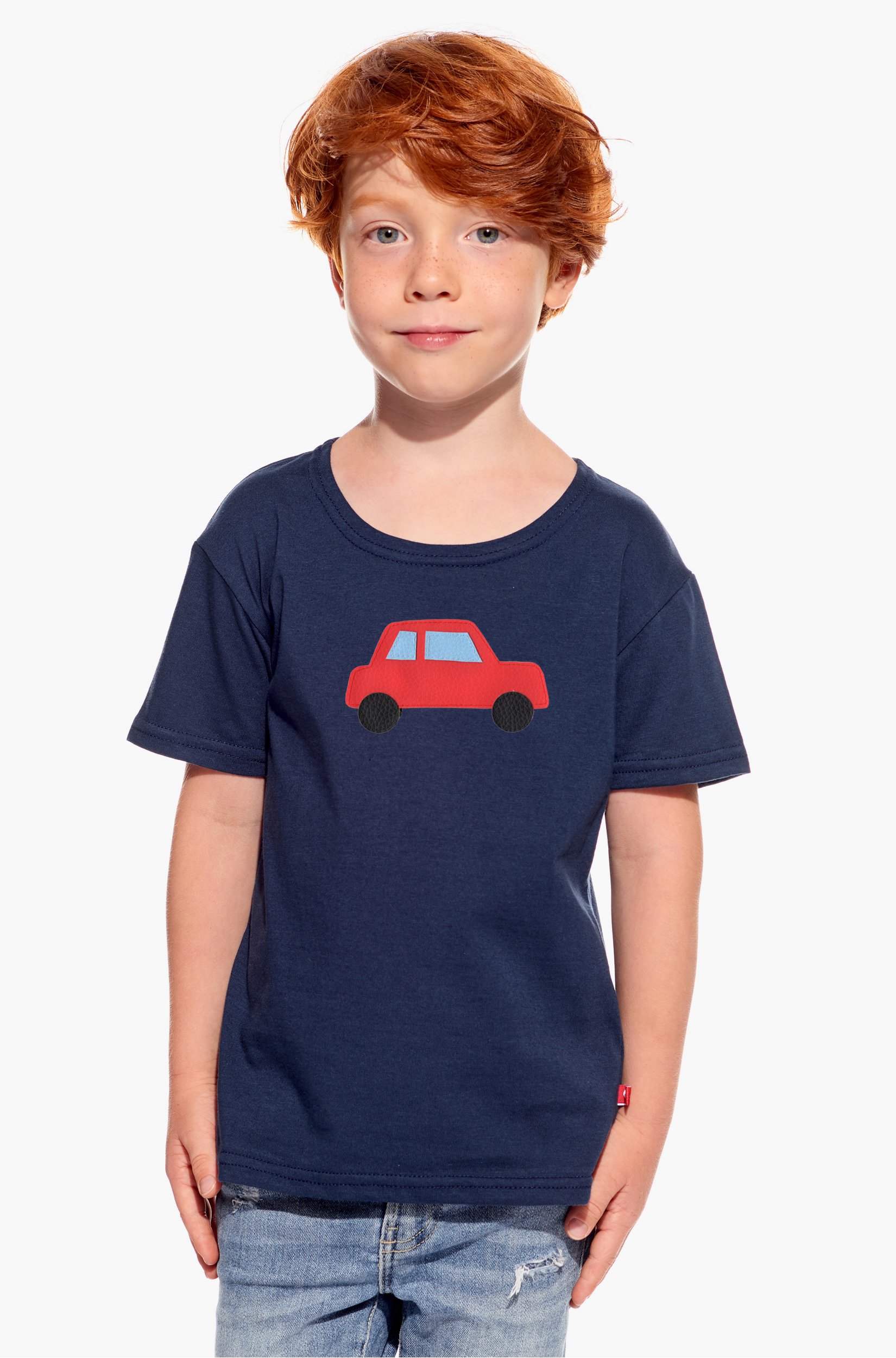 Shirt with car