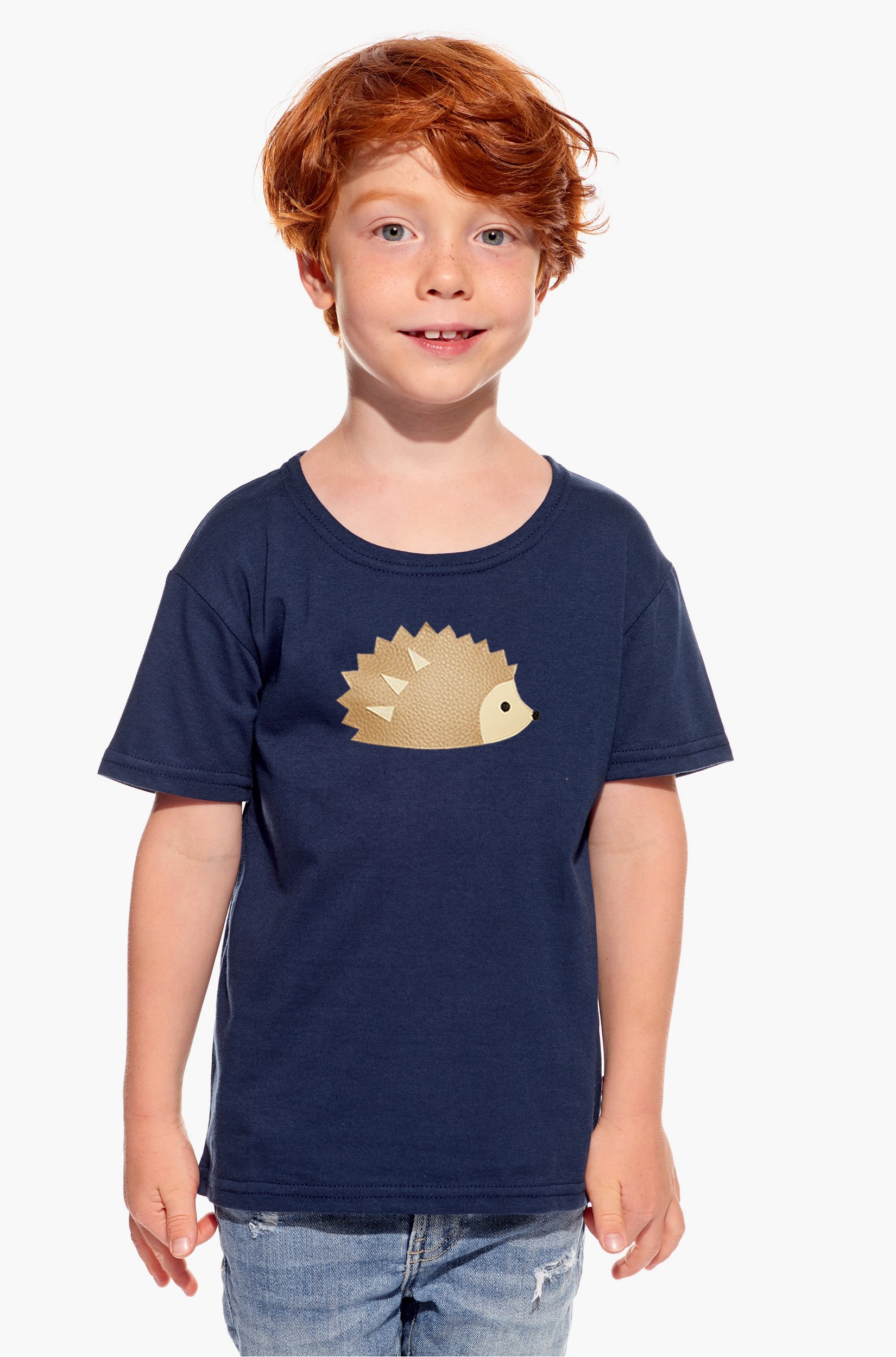 Shirt with hedgehog