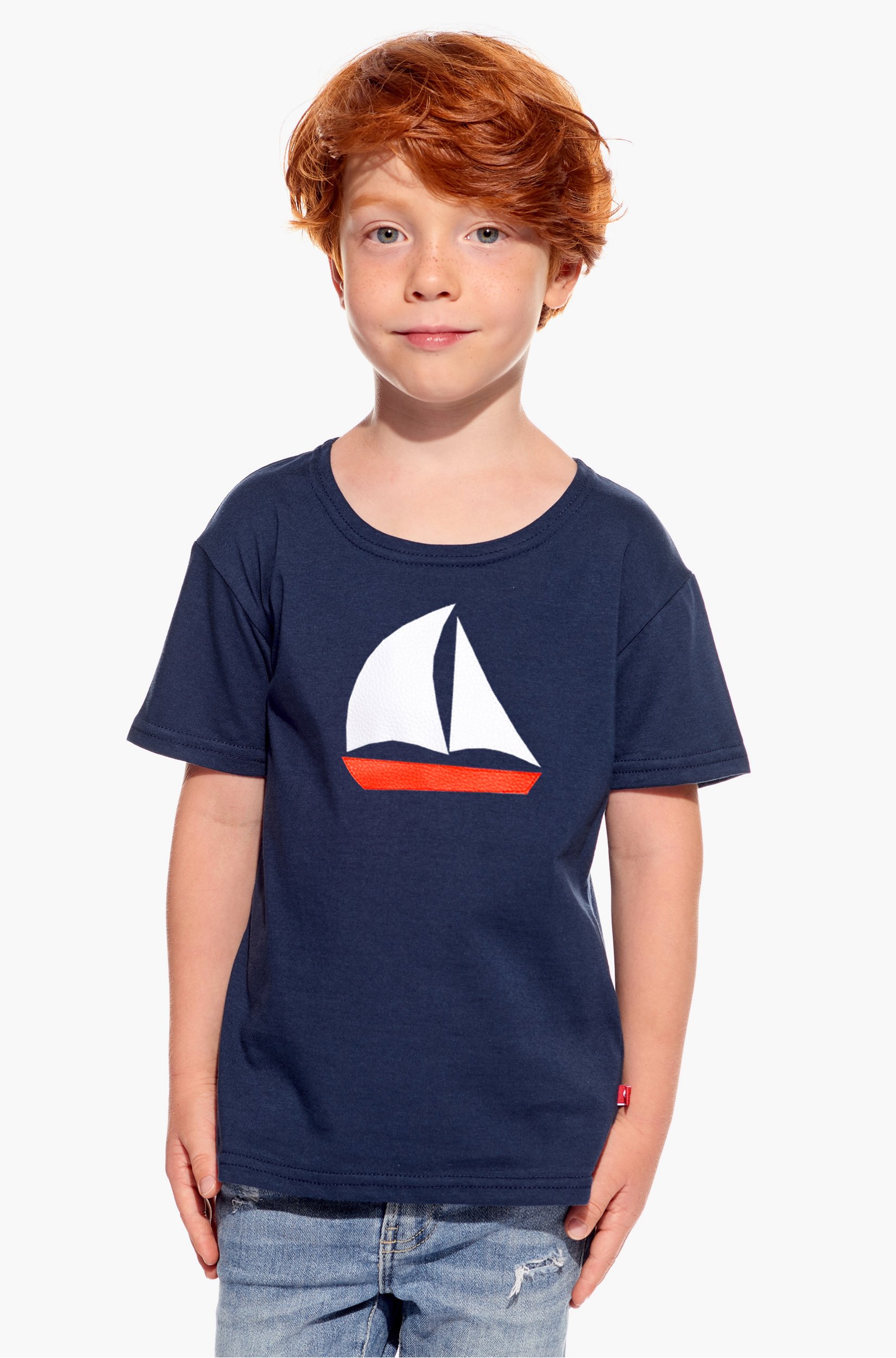 Shirt with sailboat