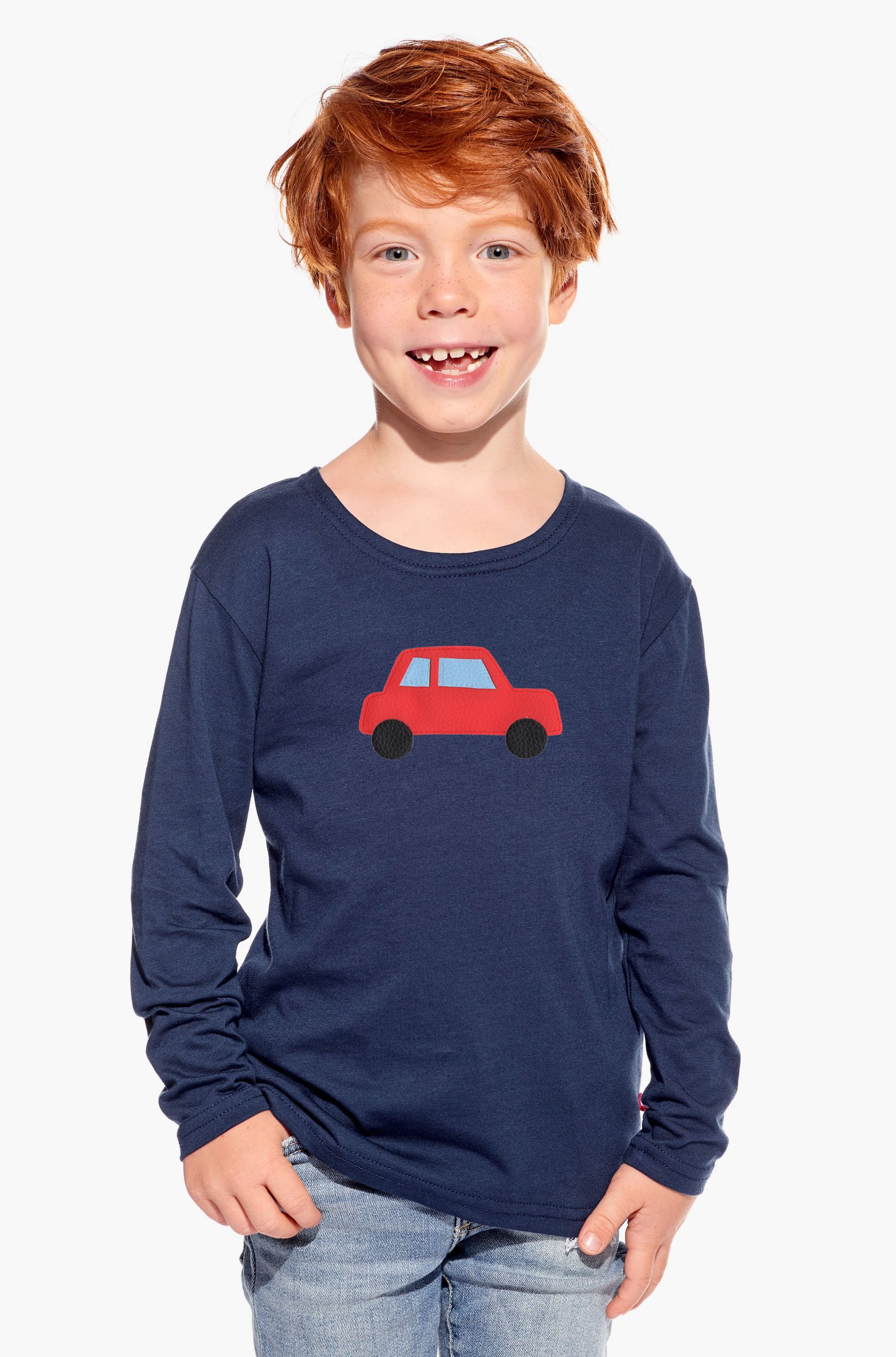 Shirt with car