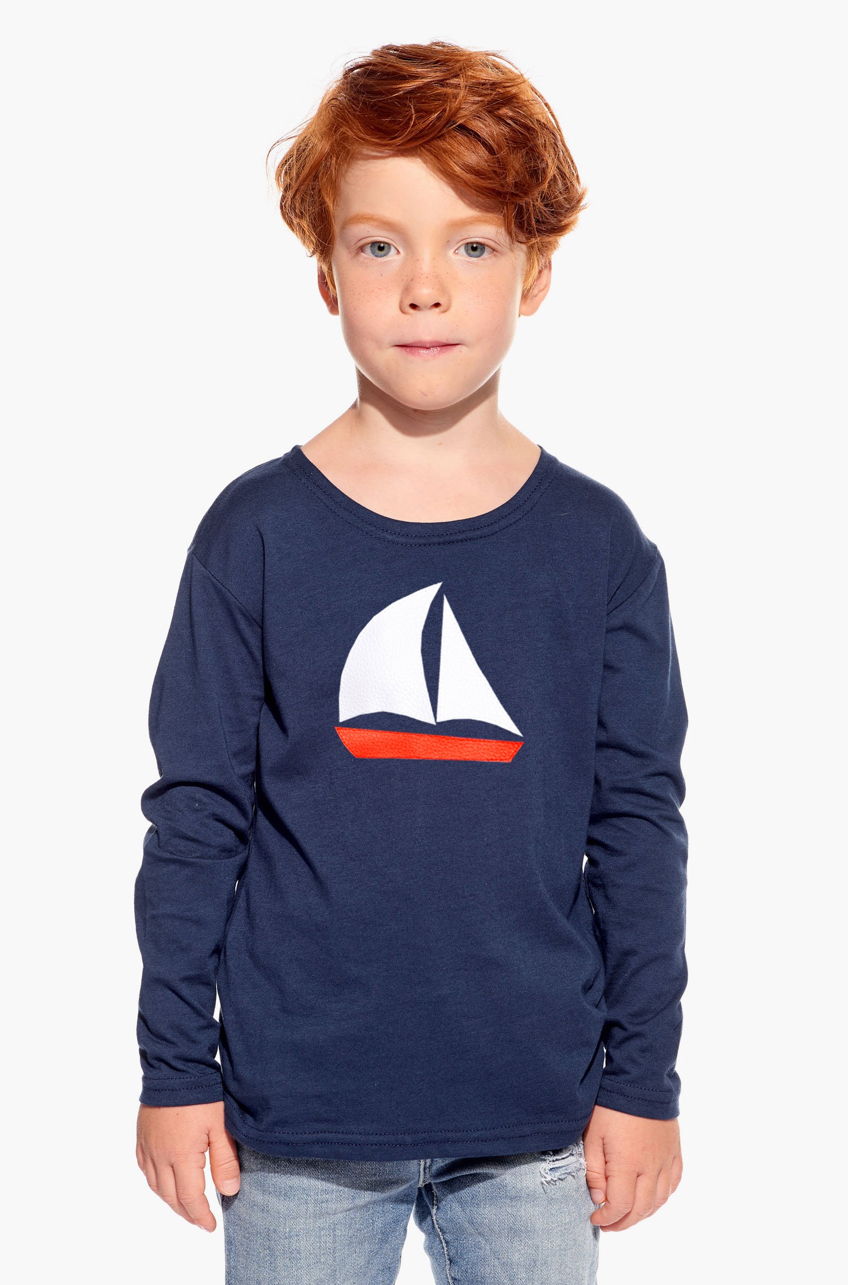 Shirt with sailboat