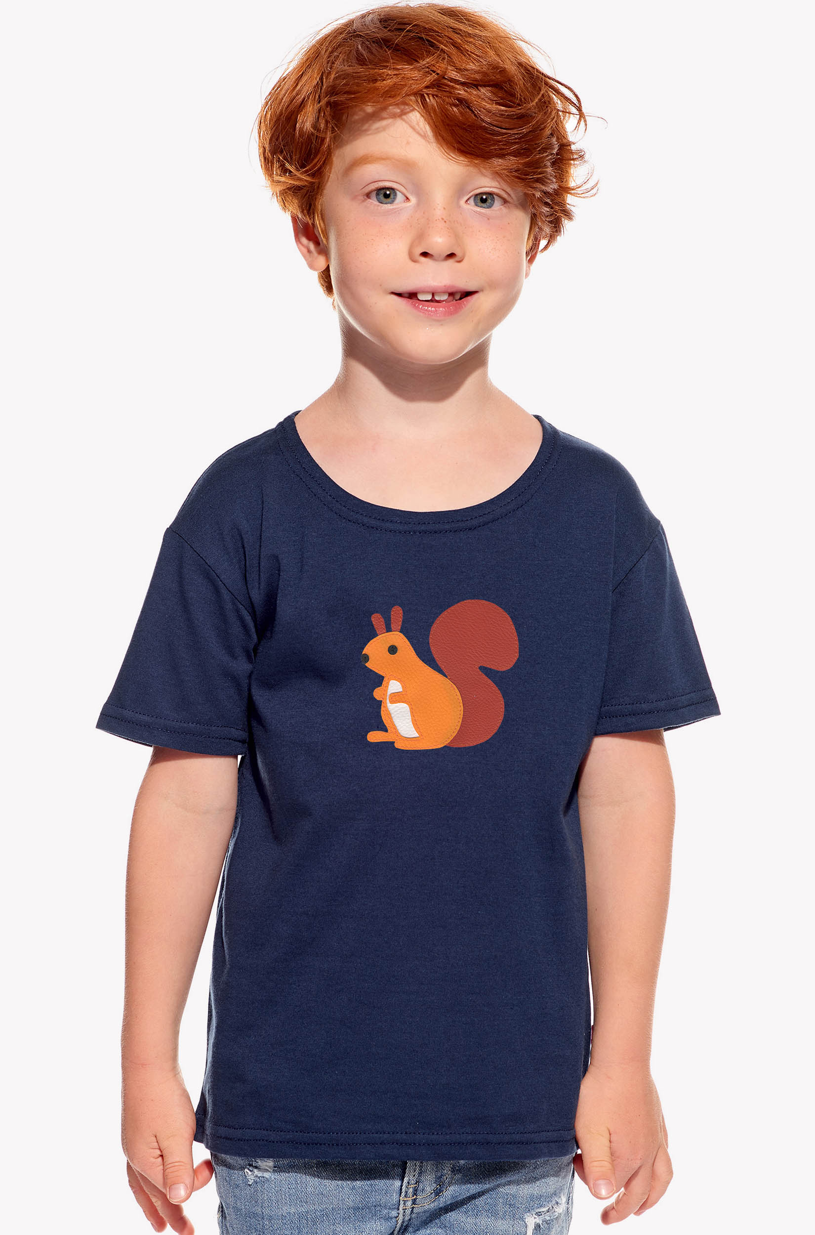 Shirt with squirrel